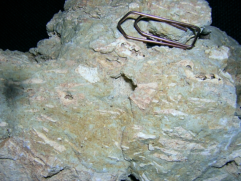 lithic impact breccia, Jaulín deposit, Azuara impact structure, Spain