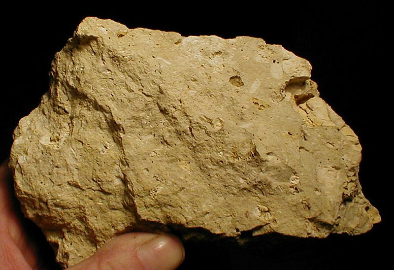 Azuara impact structure, impact carbonate melt rock, Almonacid de la Cubaodule and outflow of chert splinters in dolomite