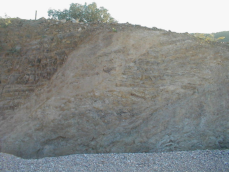 deformation of Cambrian in the Daroca thrust near Burbáguena