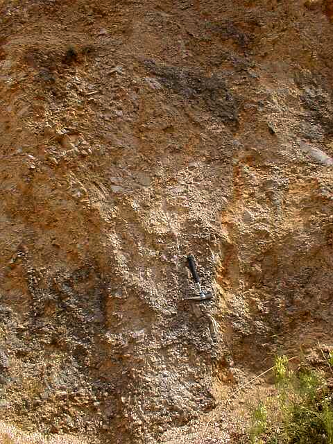 grit brecciation in the Iggenhausen dislocated megablock Ries crater