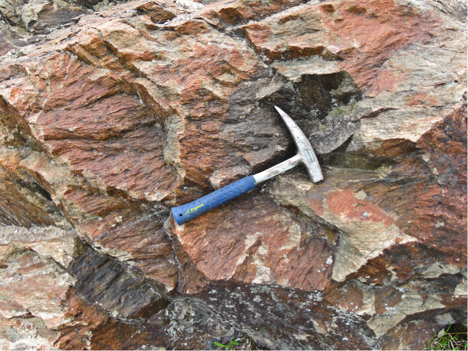 shatter coning in Precambrian rocks Charlevoix impact