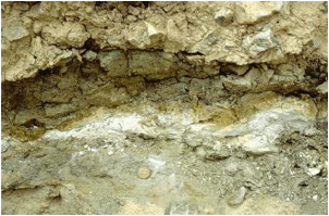 impact sulfate melt rock Rubielos de la Cérida impact basin Spain