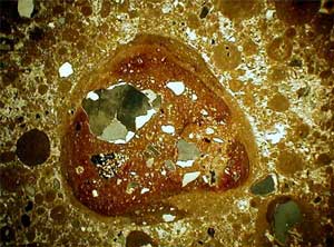 Accretionary lapilli from the basal suevite breccia in the Rubielos de la Cérida impact basin 2