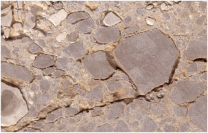 monomictic movement breccia clasts Orrios Rubielos de la Cérida impact basin 
