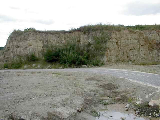 suevite quarry, Aumühle, Ries crater, Germany