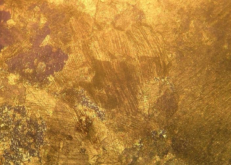 shock: photomicrograph shock effect micro-twins calcite dikelet in quartzite Chiemgau impact